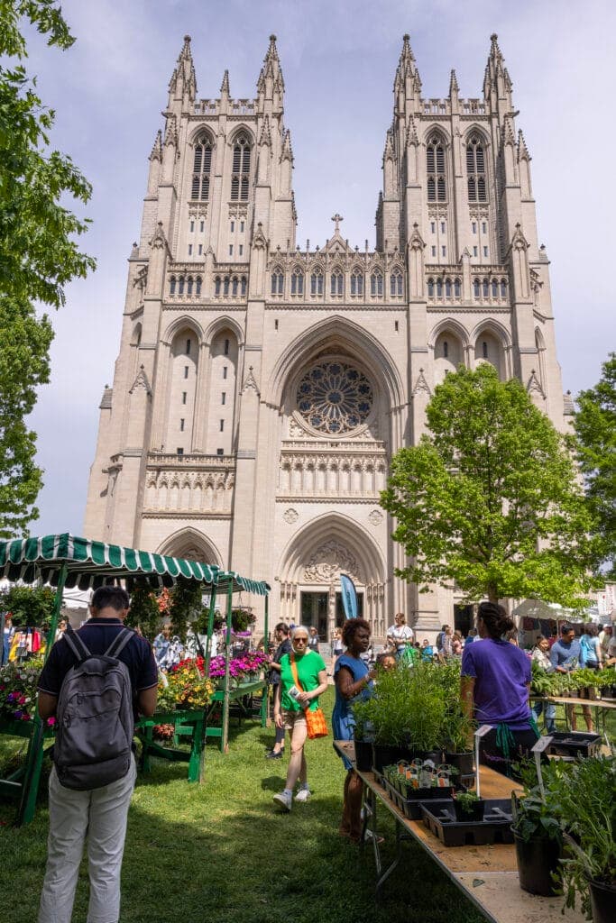 Flower Mart at Washington National Cathedral