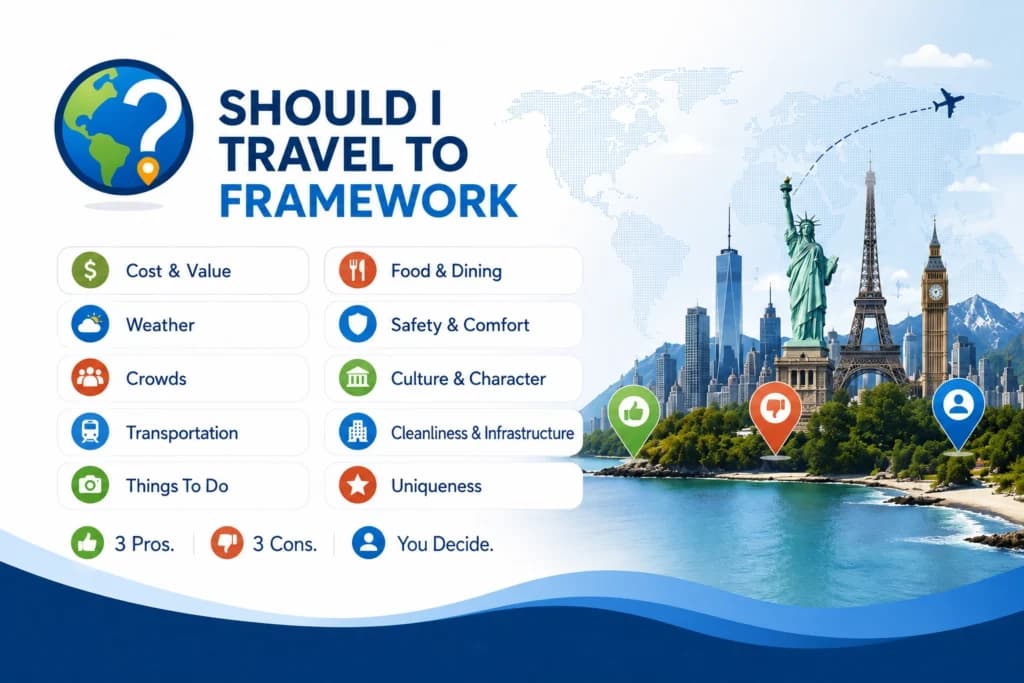 How I rate destinations